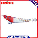 Luminous Wood Shrimp Fishing Lures 12 cm 14.3 g Artificial Bait (Red White)