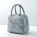 Cooler Lunch Box Portable Insulated Oxford Thermal Food Picnic Bags (Blue) Newly