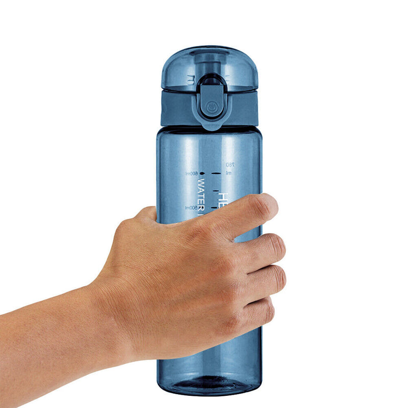 780ml Water Bottle for Drinking Portable Sport Cup Kitchen Tools (Blue)