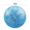 Plastic Mini Jogging Ball Pet Hamster Gerbil Running Ball Play Toys (Blue)