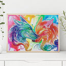 5D DIY Special-shaped Diamond Painting Embroidery Kit Home Wall Arts Decor Gi