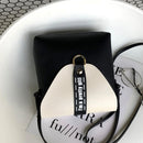 Women Girls Messenger Bags PU Leather Shoulder Mini Satchel Handbags/Black