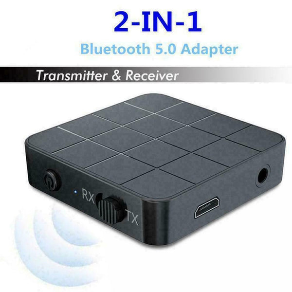 2in1 Bluetooth 5.0 Transmitter & Receiver Stereo Music W3M0 Car TV PC D M4V2