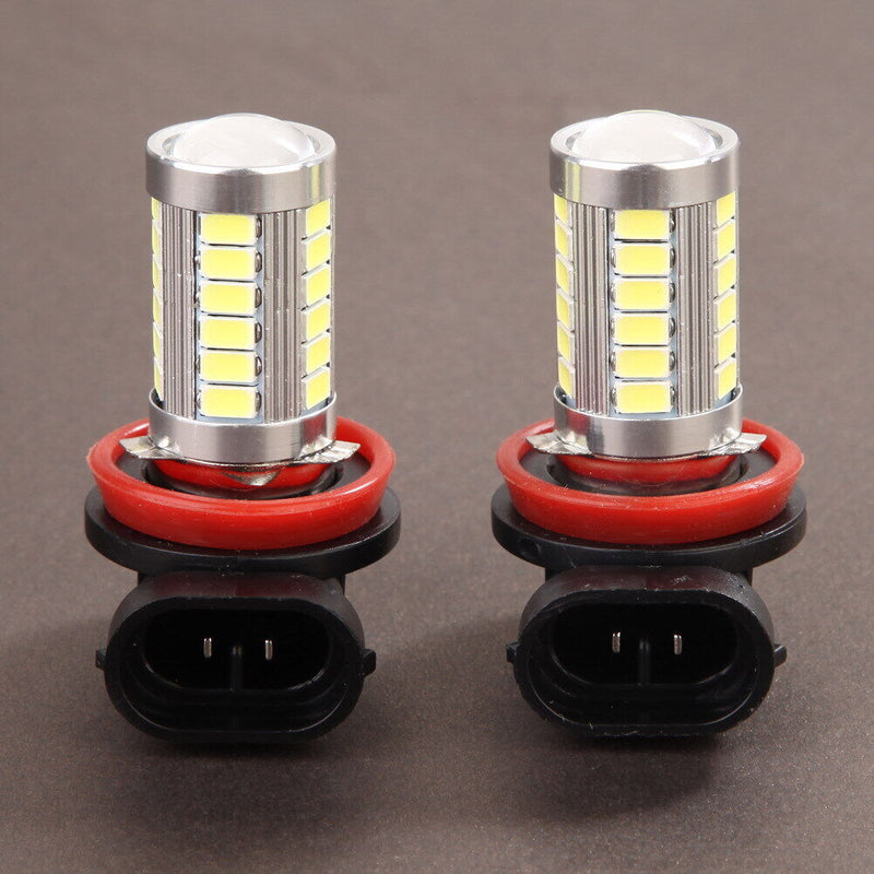 Two x LED lights fog lights H11 5630 33SND fog light Newly