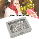 Earring Holder Display Case Velvet Ring Box Storage Box Jewelry Organizer