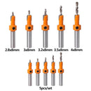 Woodworking Countersunk Drill Cone Drill Counterbore Drill Bit (5pcs/set)