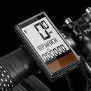 Wireless Solar Cell Bicycle Computer MTB Waterproof Speedometer Odometer