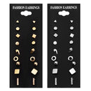 for Women Girls Mixed Tiny Ear Studs Geometric Stud Earrings Small Earrings Set