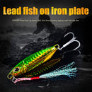 15g Casting Jigging Spoon  Fishing Sea Bass Artificial Bait (LF094A) Newly