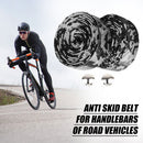 1 Pair Rubber Road Bike Handleable Tape Plugs Anti-Brief Bicycle Handle Bar Belt