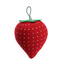 Manual Needle Insert Bag Strawberry Cross Stitch Embroidery Pin Cushion Hol
