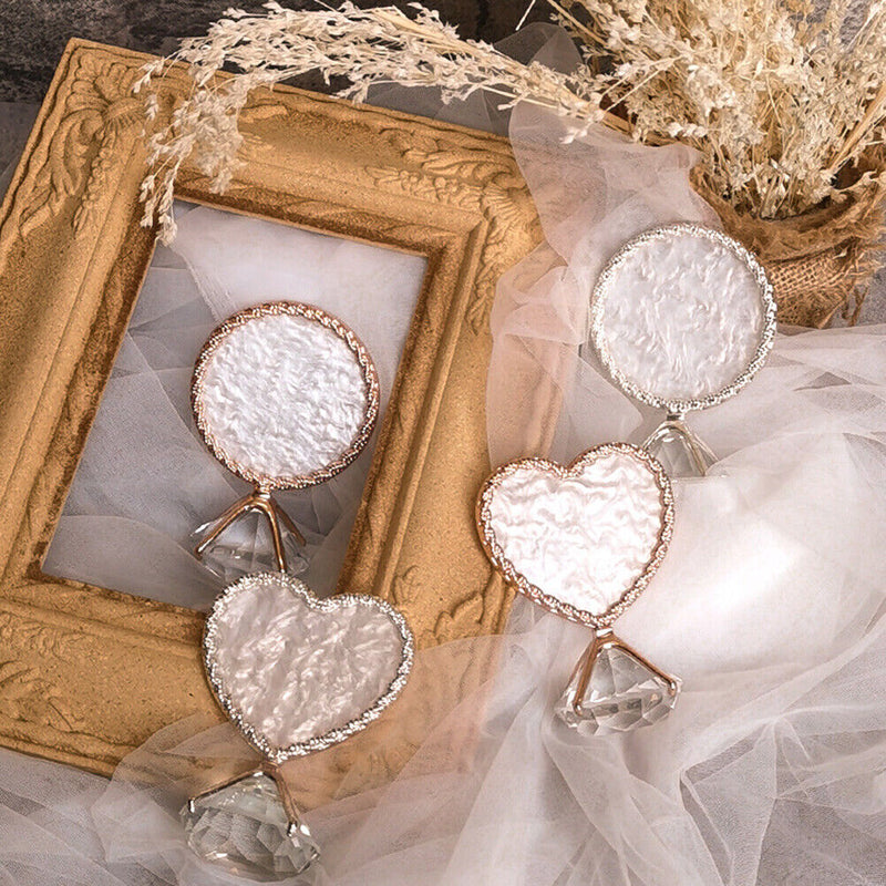 DIY Nail Tips Color Palette Acrylic Display Board Gel Pallet (Pink Heart) Newly