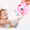 Cartoon Elephant Baby Bath Toys Sprinkler Pools Bathtub Cute Toys (Pink) Newly