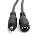 DC 5.5x2.1mm Male Female Extension Cable for CCTV Camera LED Strip (1m) Newly