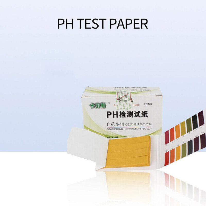 PH Test Strip Paper Cosmetic Aquarium PH Litmus Indicator Paper Card (5pcs)