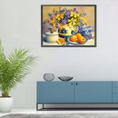 5D Diamond Painting Kit Flowers Full Round Rhinestone DIY Home Decoration Gif