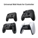 Wall Mounted Game Controller Headset Holder Stand for PS4 PS5 Xbox Switch Pro
