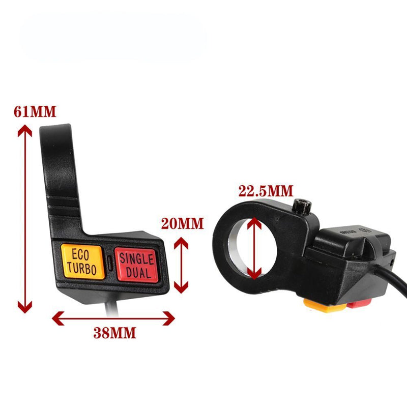 E-bike 2 In 1 Switch Electric Bicycle Accessories High Low Speed Control
