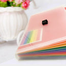 Expanding School Plastic Document Bag 13 Pockets File Folder Paper Organizer