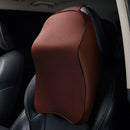 Car Head Neck Support Cushion Memory Foam Auto Headrest Pillow (Coffee) Newly