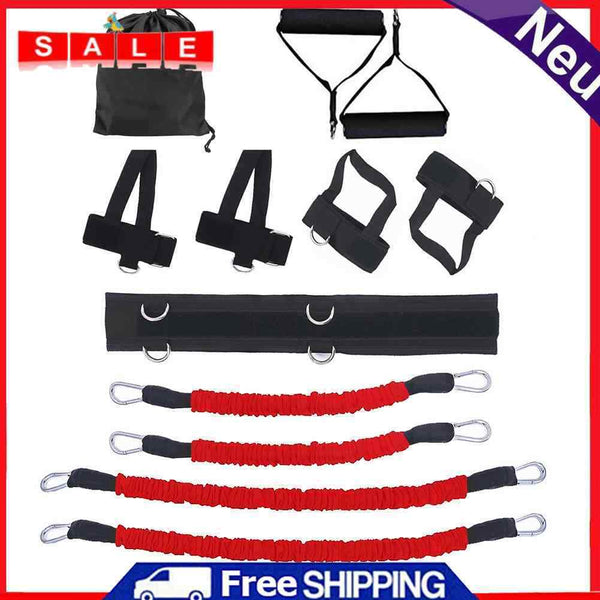 Convenient Home Bouncing Strength Training Tackles Fitness Resistance Bands Set