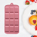12 Cell Silicone Waffle Chocolate Mould Non-Stick Baking Cake Decoration Tool
