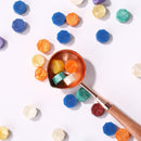 Seal Stamp Wax Bead Tablet Melting Spoons Retro Wooden Handle Sealing Wax Spoon