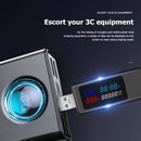 KWS-V30 6 in 1 USB Tester 4-30V Digital Voltmeter Power Timing Capacity Det