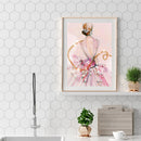 Wedding Girl 5D DIY Part Drill Speical Shaped Diamond Painting Cross Stitch