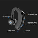 K5 Handsfree Bluetooth-compatible Earphone Single Car Wireless Headsets w/M