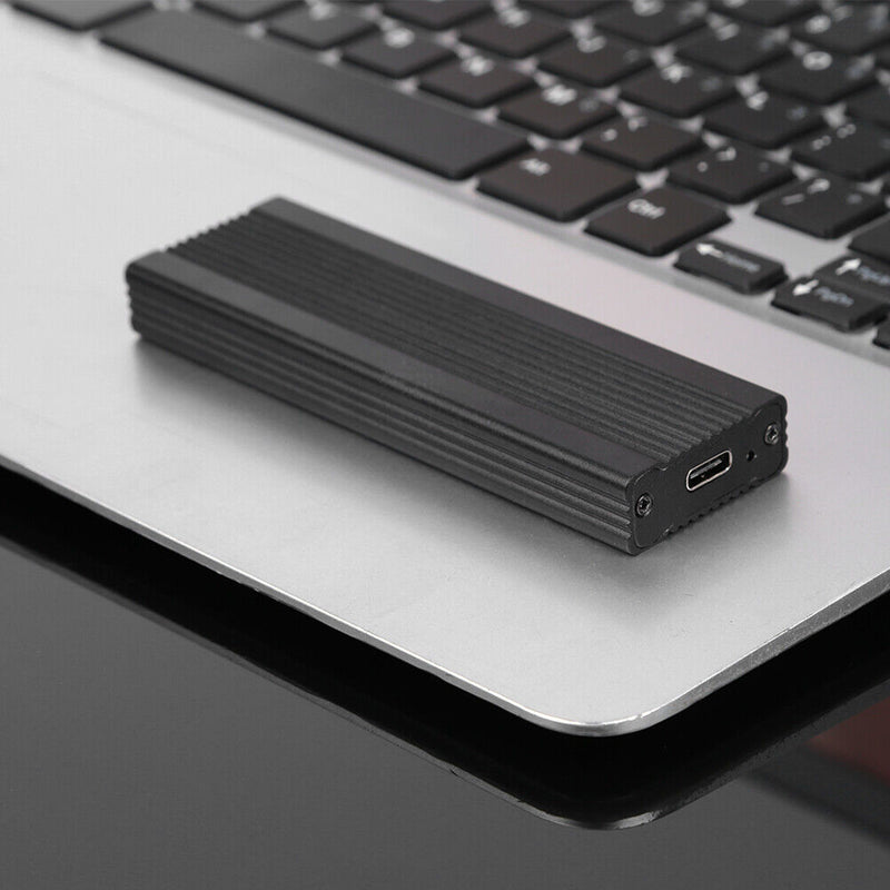 M2 SSD Disk Case Enclosure Hard Drive Box (B-key NGFF -5Gbps+C-A Black)