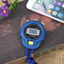 LCD Chronograph Digital Timer Electronic Stopwatch Sports Counter Kilom