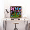 Diamond Painting Partial Special Drill Flower Glasses Picture of Rhinestone