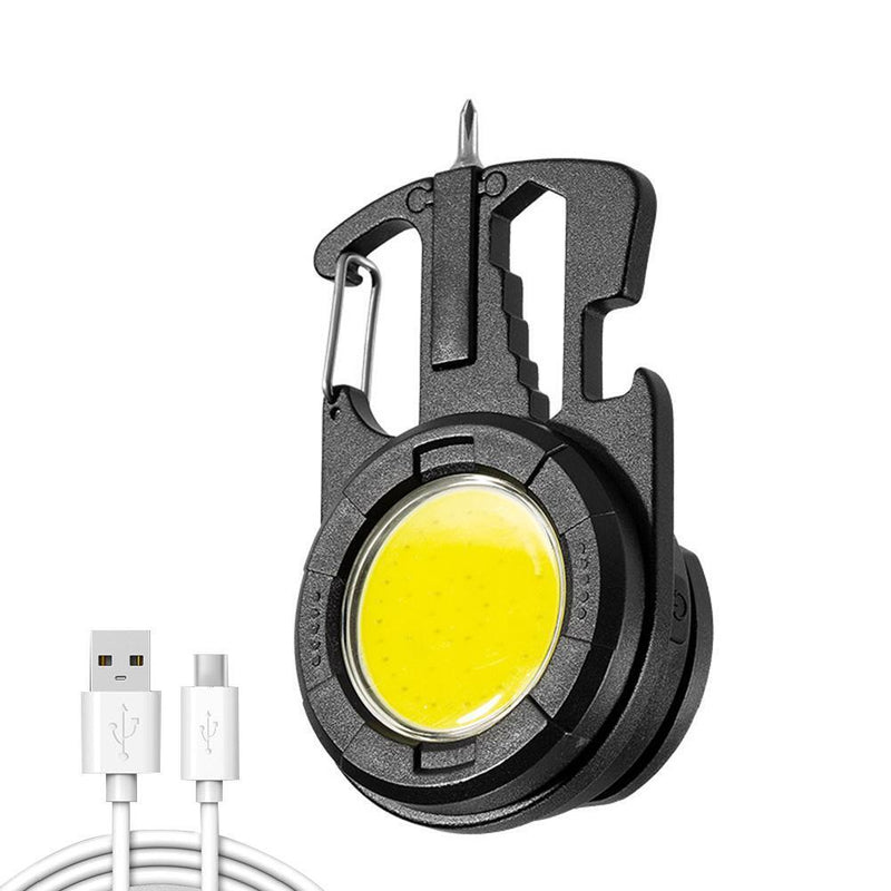 500lm Key Light Portable COB Work Light for Outdoor Camping Tools (A)