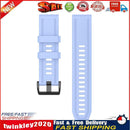 20mm Silicone Watch Band for Garmin Fenix 7S Strap (Chrysanthemum Blue) Newly