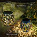 Replacement Solar Light Tops Outdoor Hanging Lantern Light Parts (1pc)