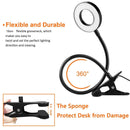 Desktop Makeup Selfie Ring Light Live Stream Light Stand Adjustable Brightness