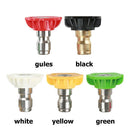 1/4 inch Quick Connect Pressure Car Washer Lance Spray Nozzle Tip (Red)
