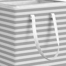 75L Laundry Baskets - Waterproof Laundry Hamper for Clothes Toys (Grey)
