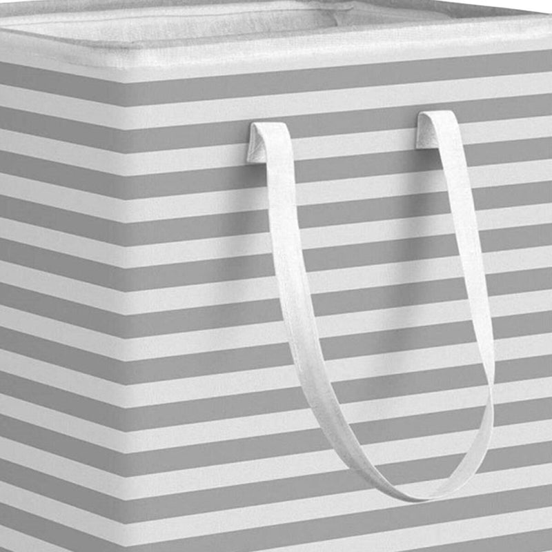 75L Laundry Baskets - Waterproof Laundry Hamper for Clothes Toys (Grey)