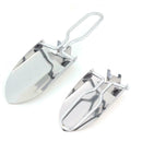 Mini Steel Collapsible Folding Shovel Camping Spade Tool w Bag Garden Q8T4