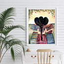 DIY Full Round Drill Diamond Painting Three Girls Picture Rhinestone Mosaic Kit