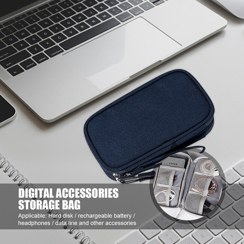 Digital Organizer Charger Wires Power Bank Storage Pouch Case Earphones Holde