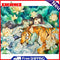 Oil Paint By Numbers Wall Art Posters Picture Craft Kit Gift Home Room Decor
