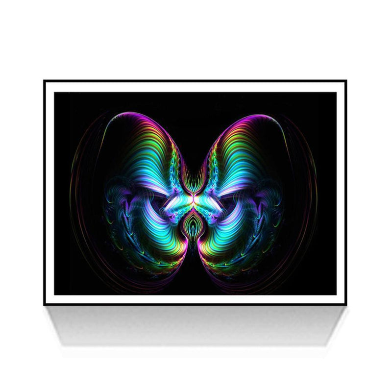 Dream Butterfly DIY Full Drill Round Rhinestones Diamond Painting Embroidery Kit