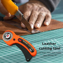 45mm Rotary Cutter Leather Circular Blade DIY Fabric Cutting Tools (B) Newly
