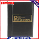 120 Pockets Coins Album Collection Book Commemorative Coin Holders (Black)