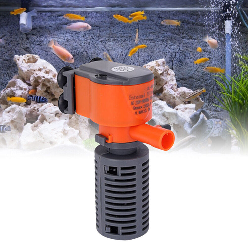 3W 5W Fish Tank Filter 3 in 1 Submersible Mini Aquarium Air Pump (XL666) Newly