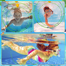 Diving Swim Rings Toys Swimming Pool Diving Circle Game (Splicing Green) Newly