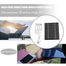 2W 6V USB Output Solar Battery Charger + AA Rechargeable Battery Charger Newly